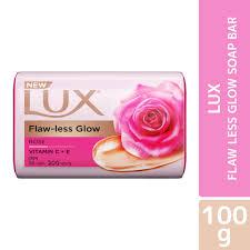 Lux Soap Bar Flawless Glow 100g Flawless)